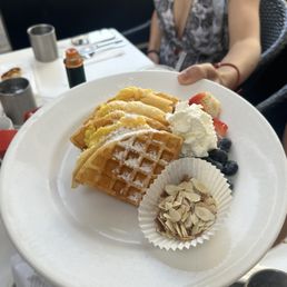 Mac Nut Waffles Mac Nut Waffles