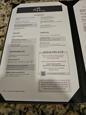 Menu photo 2 The 1844 Table & Mash Kenosha, WI Menu photo 2 The 1844 Table & Mash Kenosha, WI