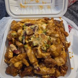 Orange chicken fries Orange chicken fries