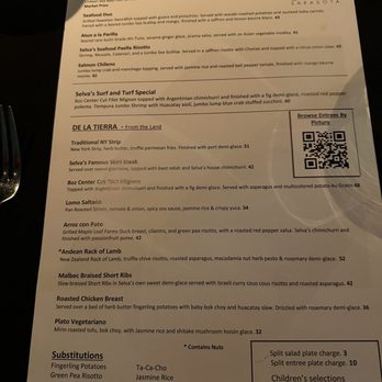 Selva Grill - Menu - Spanish Near Me - Sarasota, Florida