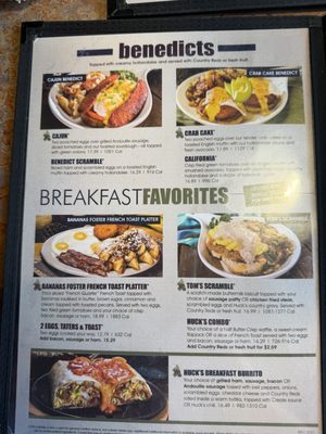 Menu photo 2 Huckleberry's Breakfast & Lunch Gridley, CA Menu photo 2 Huckleberry's Breakfast & Lunch Gridley, CA
