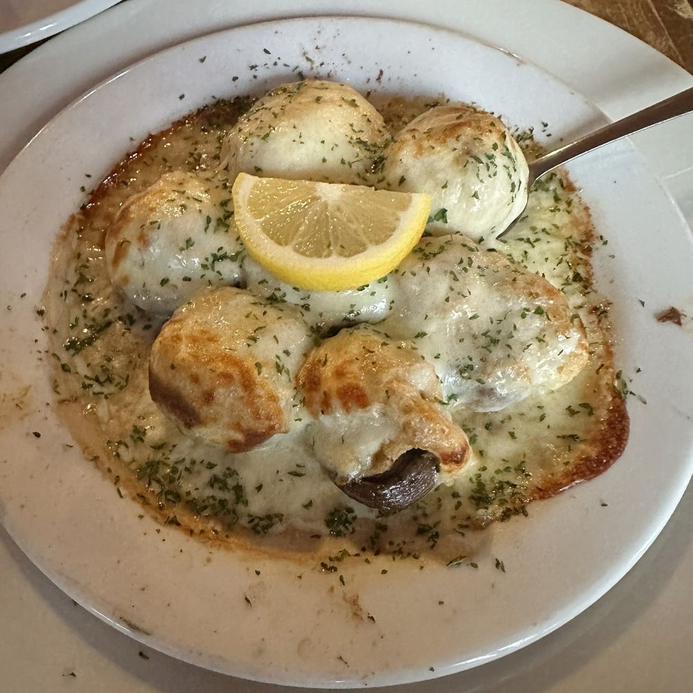 Baron's Pub - Stuffed Mushrooms - American Near Me - Suffolk, Virginia Baron's Pub - Stuffed Mushrooms - American Near Me - Suffolk, Virginia