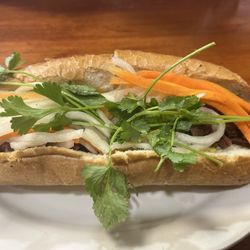 Chamnan Asian Kitchen - Banh mi beef