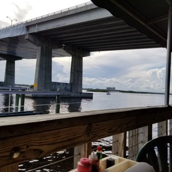 Our Deck Down Under - Absolutely amazing view of the inlet. The best kept secret at the edge of Daytona Beach Shores and Port Orange. - Seafood Near Me - Port Orange, Florida