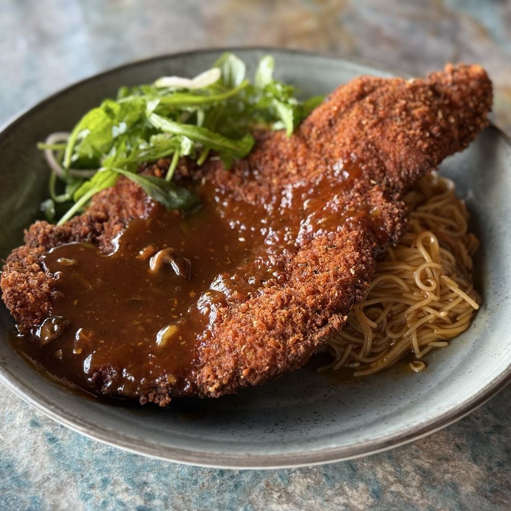Magic Key Terrace - Magic Key Holder Dining - Pork Milanese Al Marsala - Wine Bars Near Me - Anaheim, California