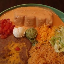 Seafood Chimichanga