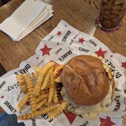 Mushroom Swiss Burger