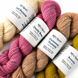 The Endless Skein - Lisa has joined the Rhinebeck Knit Along and is creating Olga's Jacket using MJ's Sport Yarn as part of the Sweaters For Good...