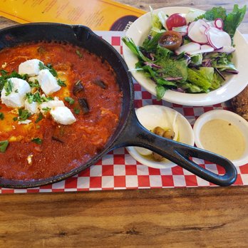 Cafe Landwer - Rutherford & Bathurst - Mediterranean Shakshuka was soo good!! - Cafes Near Me - Maple, Ontario Cafe Landwer - Rutherford & Bathurst - Mediterranean Shakshuka was soo good!! - Cafes Near Me - Maple, Ontario