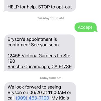 My Kid's Dentist - Yet Helen  said this was the kid that wasn't in the system with an appointment - Pediatric Dentists Near Me - Rancho Cucamonga, California