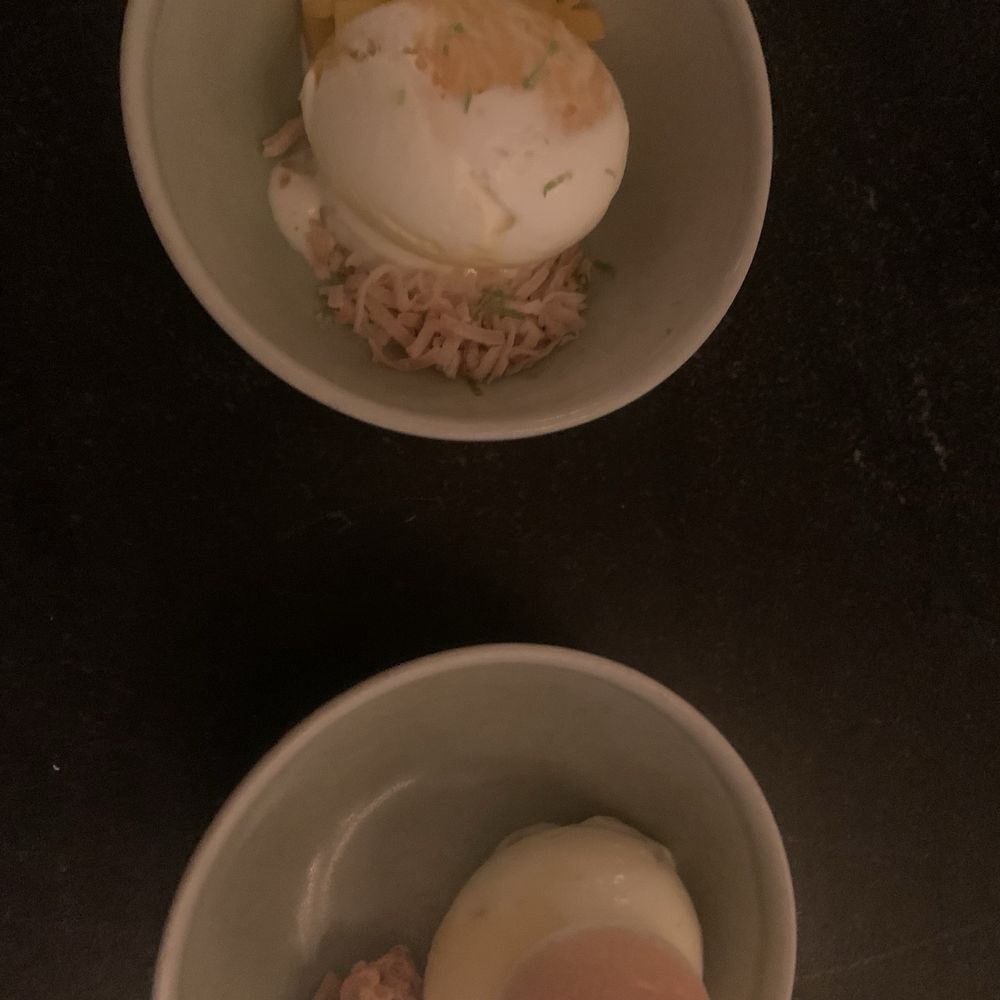 Crown Shy - Mango ice cream Toasted marshmallow ice cream - New American Near Me - New York, New York