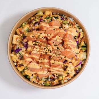 Sus Hi Eatstation - Crazy Rich Salmon Bowl - Japanese Near Me - Altamonte Springs, Florida Sus Hi Eatstation - Crazy Rich Salmon Bowl - Japanese Near Me - Altamonte Springs, Florida
