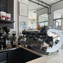 One serious shiny espresso machine