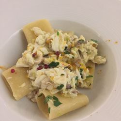 Tannur - Pasta with sea bream ragu