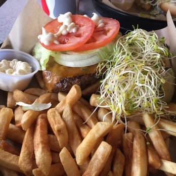 Slider Buns - Cheeseburger and French Fries - Burgers Near Me - San Francisco, California