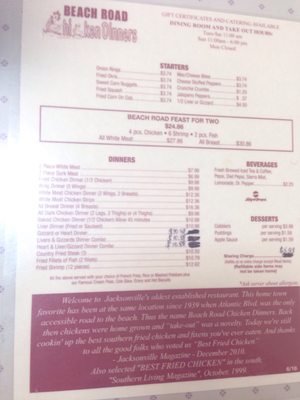Beach Road Fish House & Chicken Dinners by null
