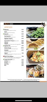 Menu photo 4 Nishino Sushi Kamloops, BC Menu photo 4 Nishino Sushi Kamloops, BC