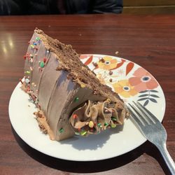 Lumberyard Cafe - Delicious chocolate cake.