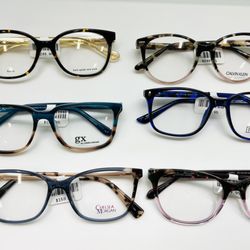 Visionworks - Some of my stylish finalists (6 pairs of different glasses)