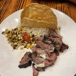 Steak medium well!