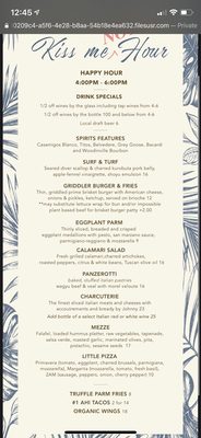 Menu photo 3 Cucina Palm Beach Palm Beach, FL
