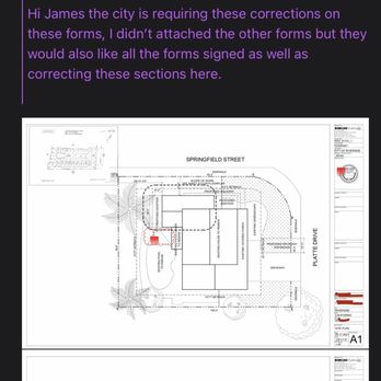 BIMCAD Drafting Services - Email with corrections sent on 8/2/21 - Architects Near Me