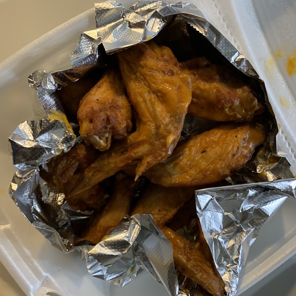 Chix & Chicks - 10 Piece Buffalo Mild Wings with fries - Chicken Wings Near Me - Philadelphia, Pennsylvania