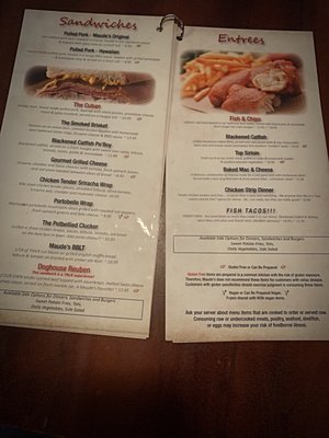 Menu photo 2 Maude's Taphouse Otsego, MI