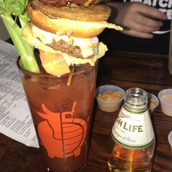 Moo & Brew - Large Marge Bloody Mary - Beer Bar Near Me - Charlotte, North Carolina