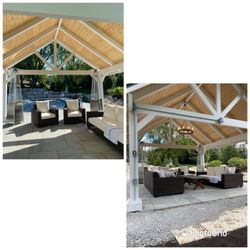 JFM Electrical Services - Outdoor pergola electric install