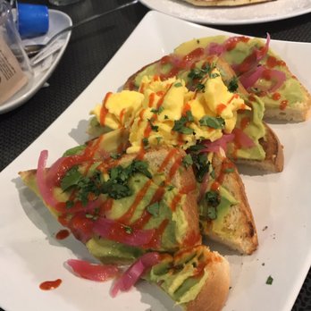 Lucy's - Avocado toast (on sourdough), add scrambled egg - Coffee & Tea Near Me - Grand Rapids, Michigan