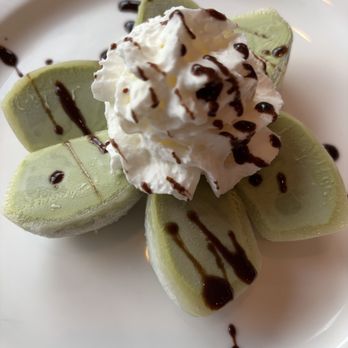 Itameshi - Green tea mochi. - Italian Near Me - Albany, New York Itameshi - Green tea mochi. - Italian Near Me - Albany, New York