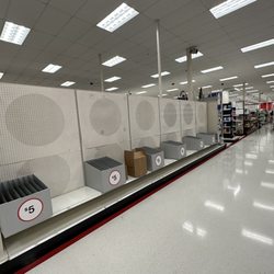 Target - Empty aisles of overpriced crap.