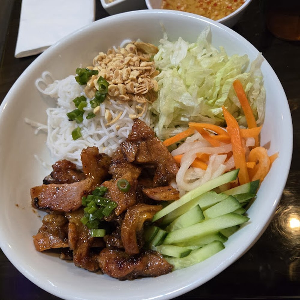 J&J Pho - Grill pork with rice noodles. - Vietnamese Near Me - Elkton, Maryland