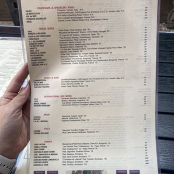 Vinos Back Alley - Bottle list wine menu - Cocktail Bars Near Me - Alhambra, California