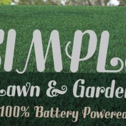 Simple Lawn and Garden - SIMPLE @ 415-360-4932
Quiet, clean and green.
100% Legal Workers.
Call or text now.
Free estimates.