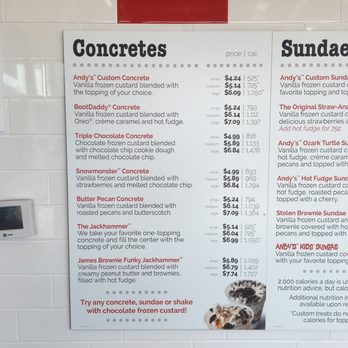 Andy's Frozen Custard - Ice Cream & Frozen Yogurt Near Me - Lakeland, Florida Andy's Frozen Custard - Ice Cream & Frozen Yogurt Near Me - Lakeland, Florida