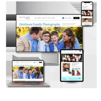 Make Waves Design - Website redesign for Mary Gillespie Photography in Lodi, CA - Web Design Near Me