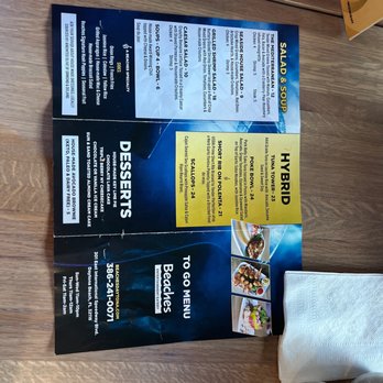 Beaches Daytona - Menu - New American Near Me - Daytona Beach, Florida