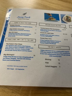 Menu photo 2 Jimmy Pearls Charlotte, NC Menu photo 2 Jimmy Pearls Charlotte, NC
