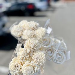 Trader Joe's - The wood flowers are so cute at Trader Joe's!