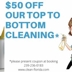 CleanFlorida - Need a Top to Bottom Cleaning? Call today