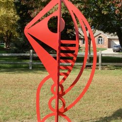 Craig Trail Sculpture - Figure by Maureen Gray (displayed 2016-8)