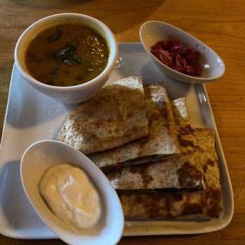 East Is East - Boulani. Potato and eggplant. Dahl soup. Yummy. - Middle Eastern Near Me - Vancouver, British Columbia East Is East - Boulani. Potato and eggplant. Dahl soup. Yummy. - Middle Eastern Near Me - Vancouver, British Columbia