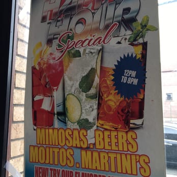 Footprints Cafe - Misleading photo about happy hour! - Caribbean Near Me - Brooklyn, New York Footprints Cafe - Misleading photo about happy hour! - Caribbean Near Me - Brooklyn, New York