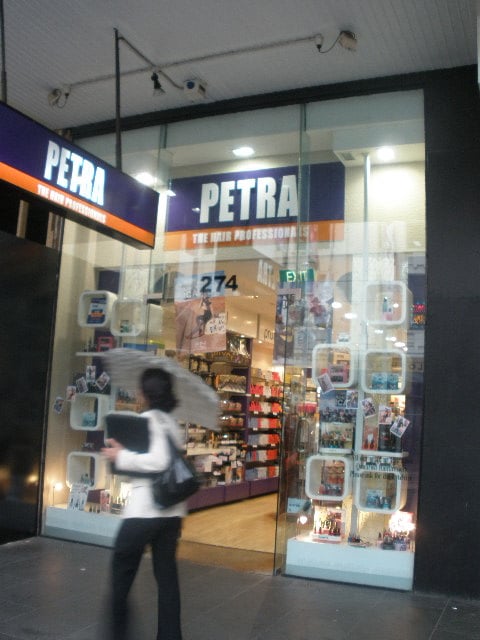 Petra Hair Care Beauty Makeup 274 Bourke St Melbourne