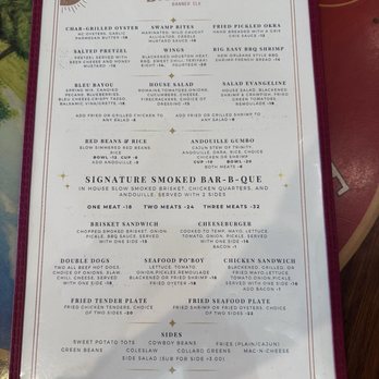 Bayou Banner Elk - Menu - Smokehouse Near Me - Banner Elk, North Carolina Bayou Banner Elk - Menu - Smokehouse Near Me - Banner Elk, North Carolina