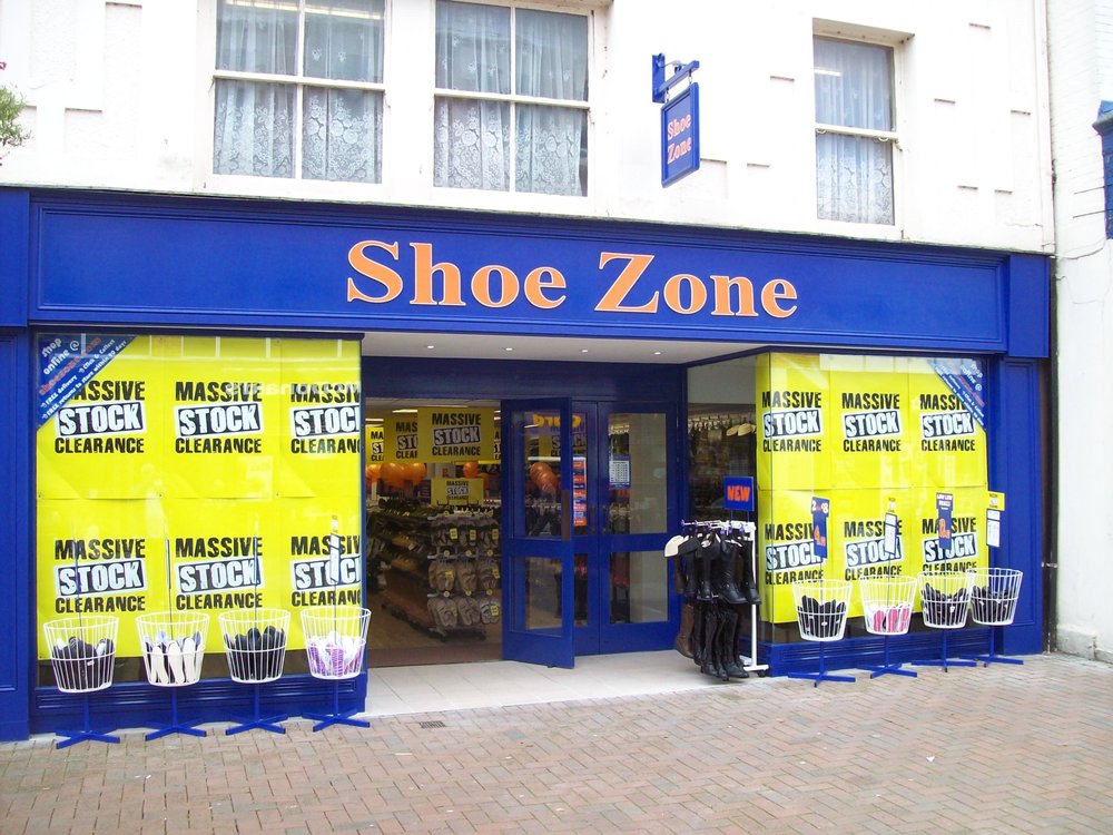 shoe zone clearance