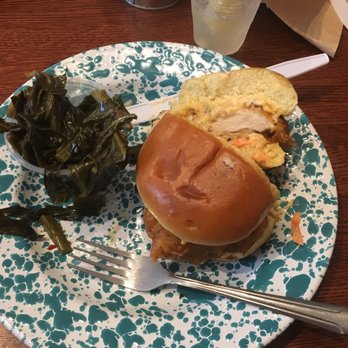 HenDough - Mmmm. Southern chicken sandwich with pimento cheese. Collards on the side. - Donuts Near Me - Hendersonville, North Carolina HenDough - Mmmm. Southern chicken sandwich with pimento cheese. Collards on the side. - Donuts Near Me - Hendersonville, North Carolina