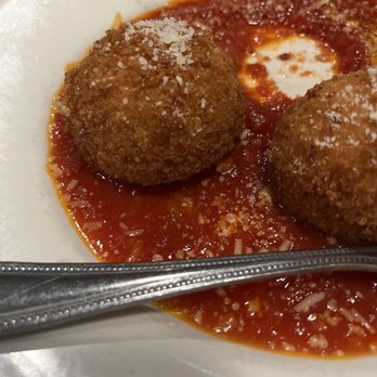 Nestico's - Risotto balls in sauce - Italian Near Me - North Syracuse, New York Nestico's - Risotto balls in sauce - Italian Near Me - North Syracuse, New York